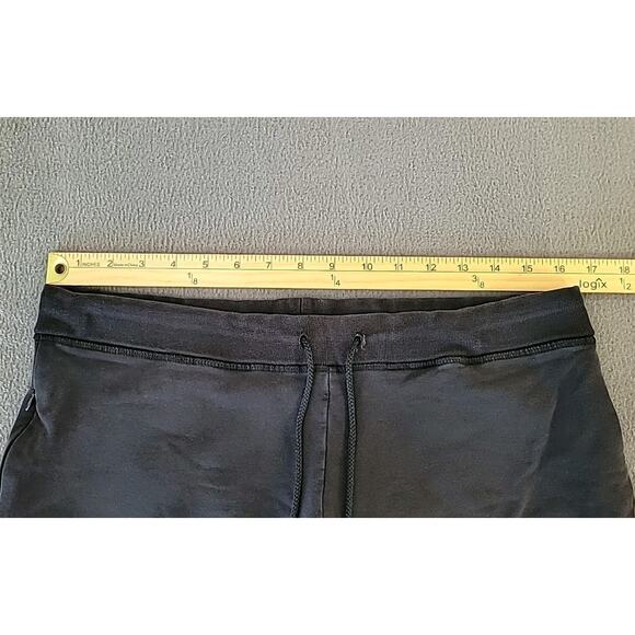 VTG Lilly Pulitzer Wide Leg Cropped Lounge Pants Black Medium Classic EUC - Picture 5 of 9